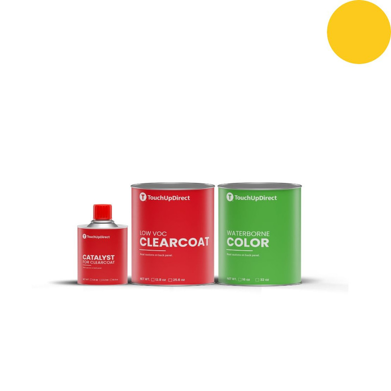 Suzuki Pearl Ignite Yellow Tricoat SUZ132 Touch Up Paint