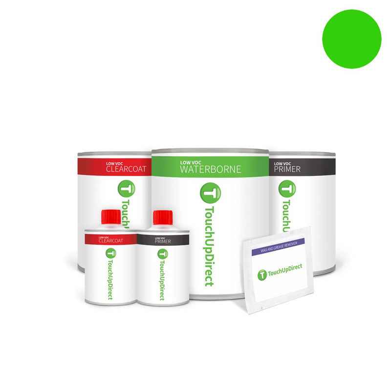 Honda Bright Lime Green Metallic HON054 Touch Up Paint