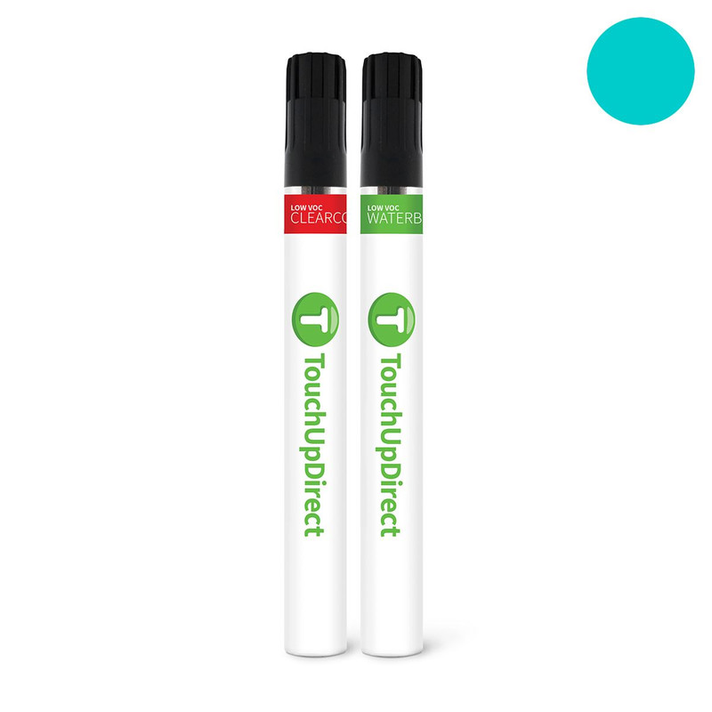 Kawasaki Pearl Teal Green KAW073 Touch Up Paint