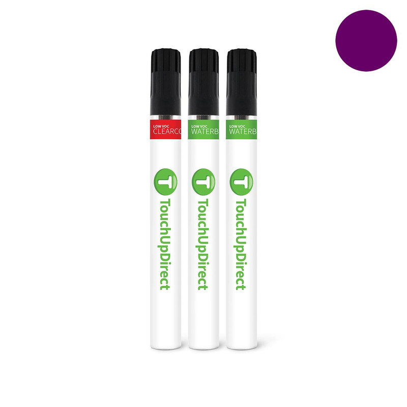 Kawasaki Metallic Dark Purple Prism Tricoat KAW087 Touch Up Paint