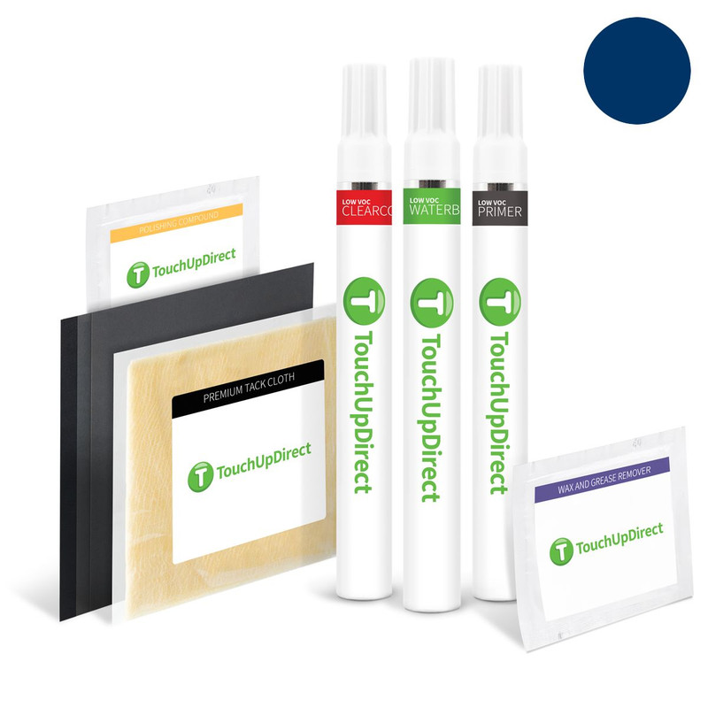 Yamaha Dark Purplish Blue Metallic L YAM016 Touch Up Paint