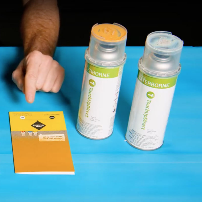 How to Apply Pearl Tricoat Touch Up Paint 