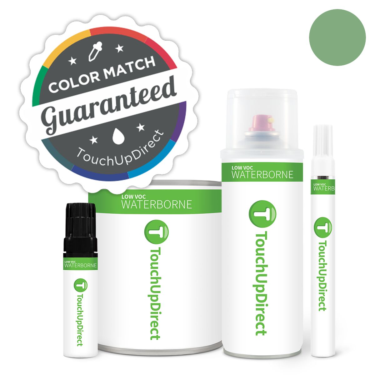 Mitsubishi Hannover Green Metallic G31 Touch Up Paint