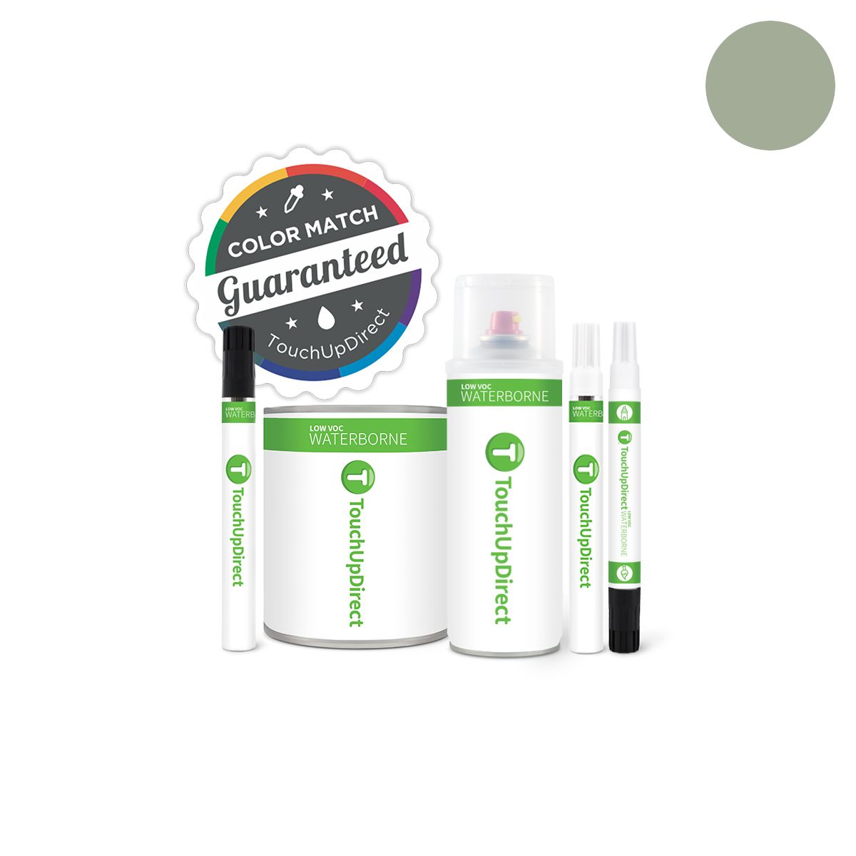 Toyota Oasis Green Pearl 6T5 Touch Up Paint