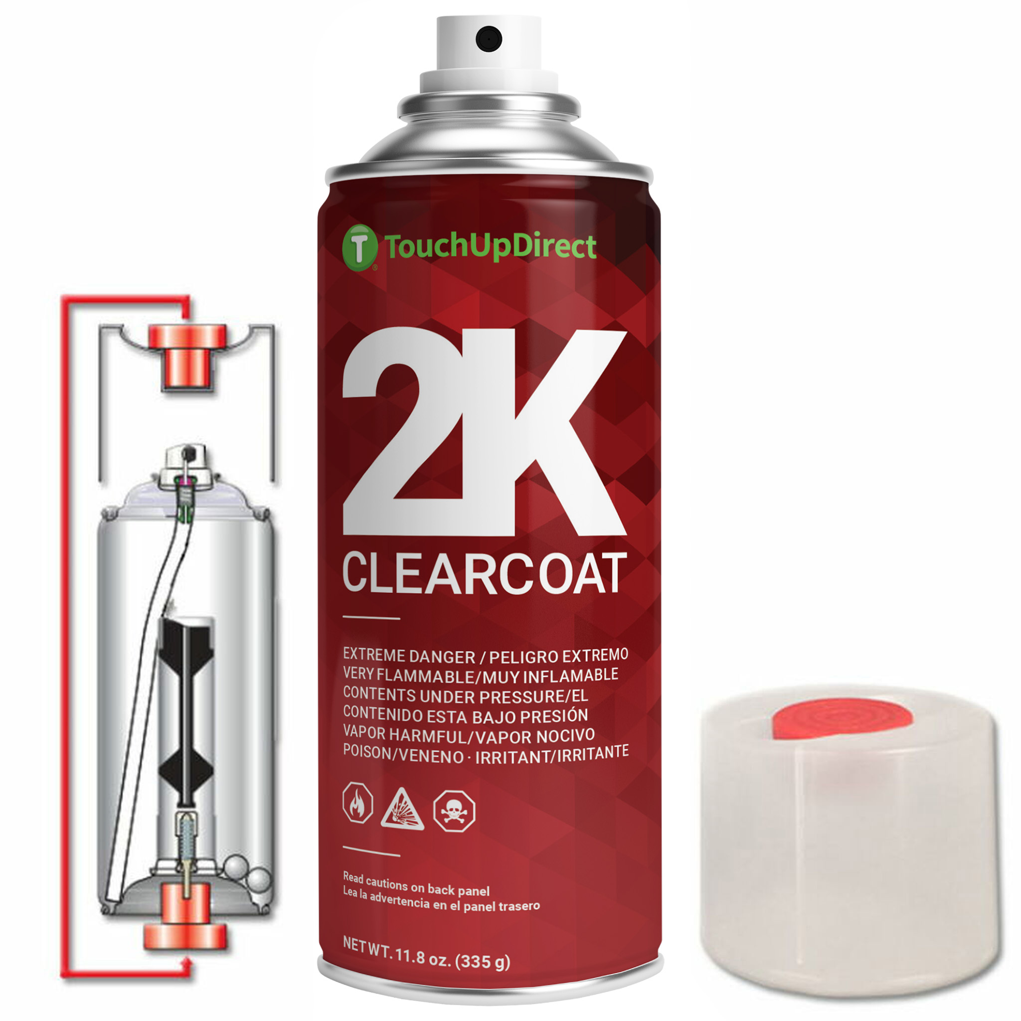 SprayMax 2K Clear Coat, Aerosol