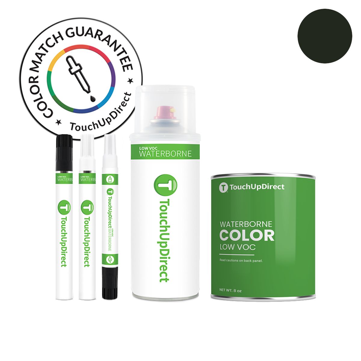 Nissan Tactical Green Metallic DAQ Touch Up Paint