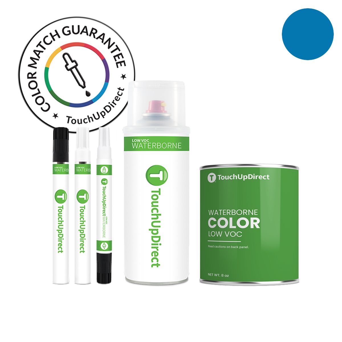 Kawasaki Pearl Nightshade Teal KAW141 Touch Up Paint