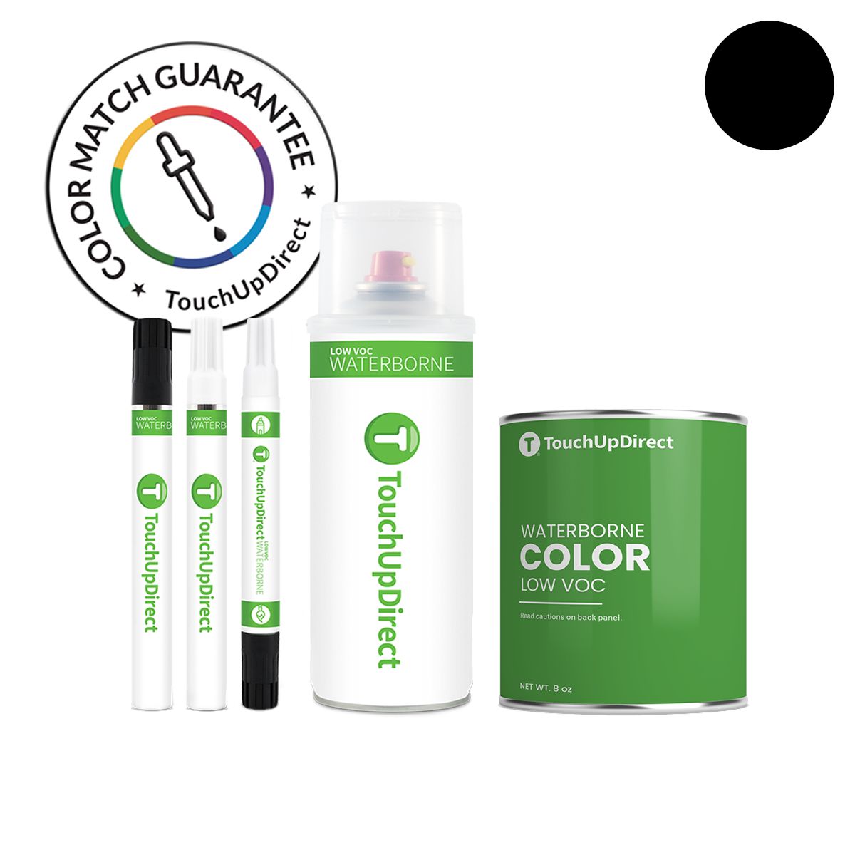 Kawasaki Flat Stoic Black KAW069 Touch Up Paint