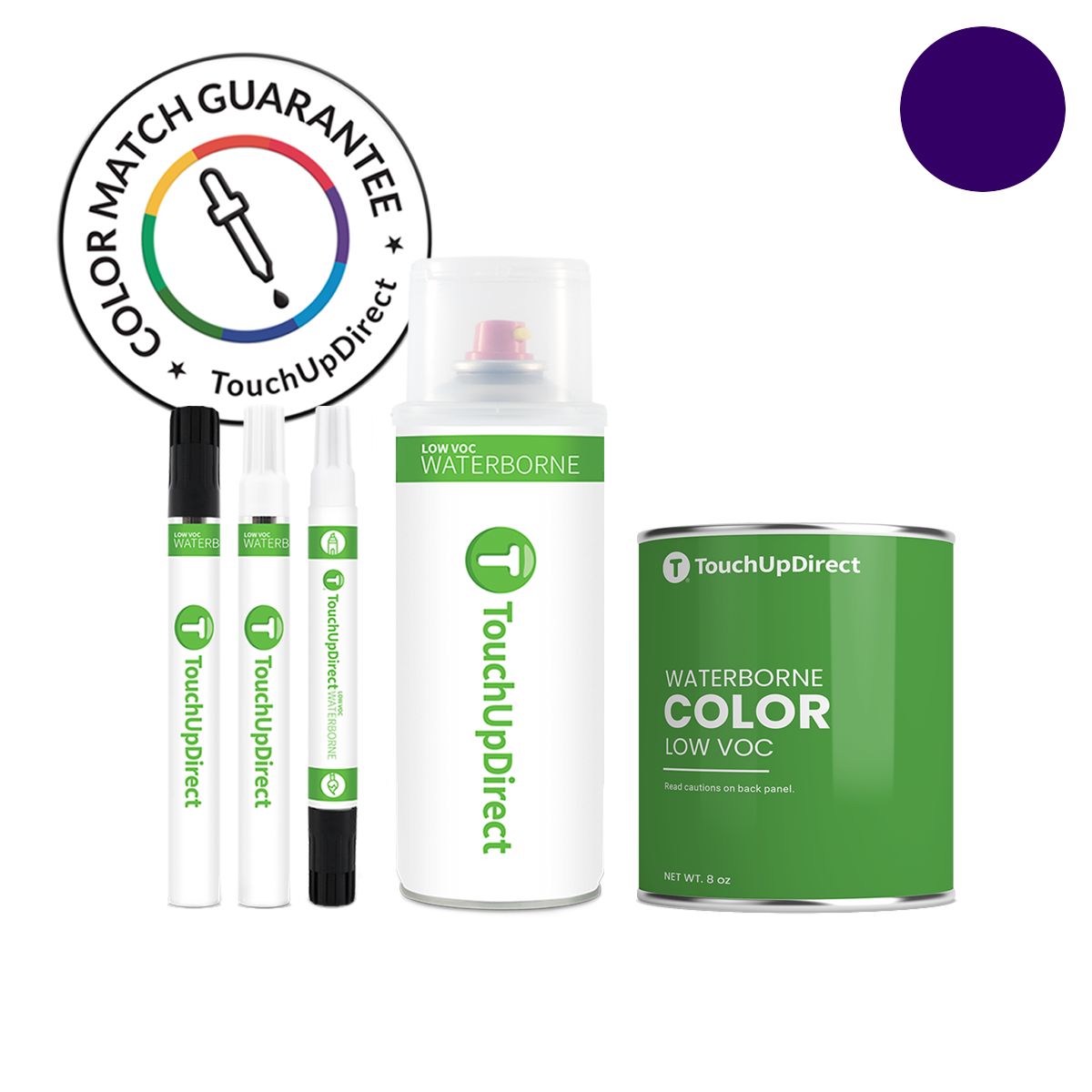 Kawasaki Metallic Violet Royal KAW071 Touch Up Paint