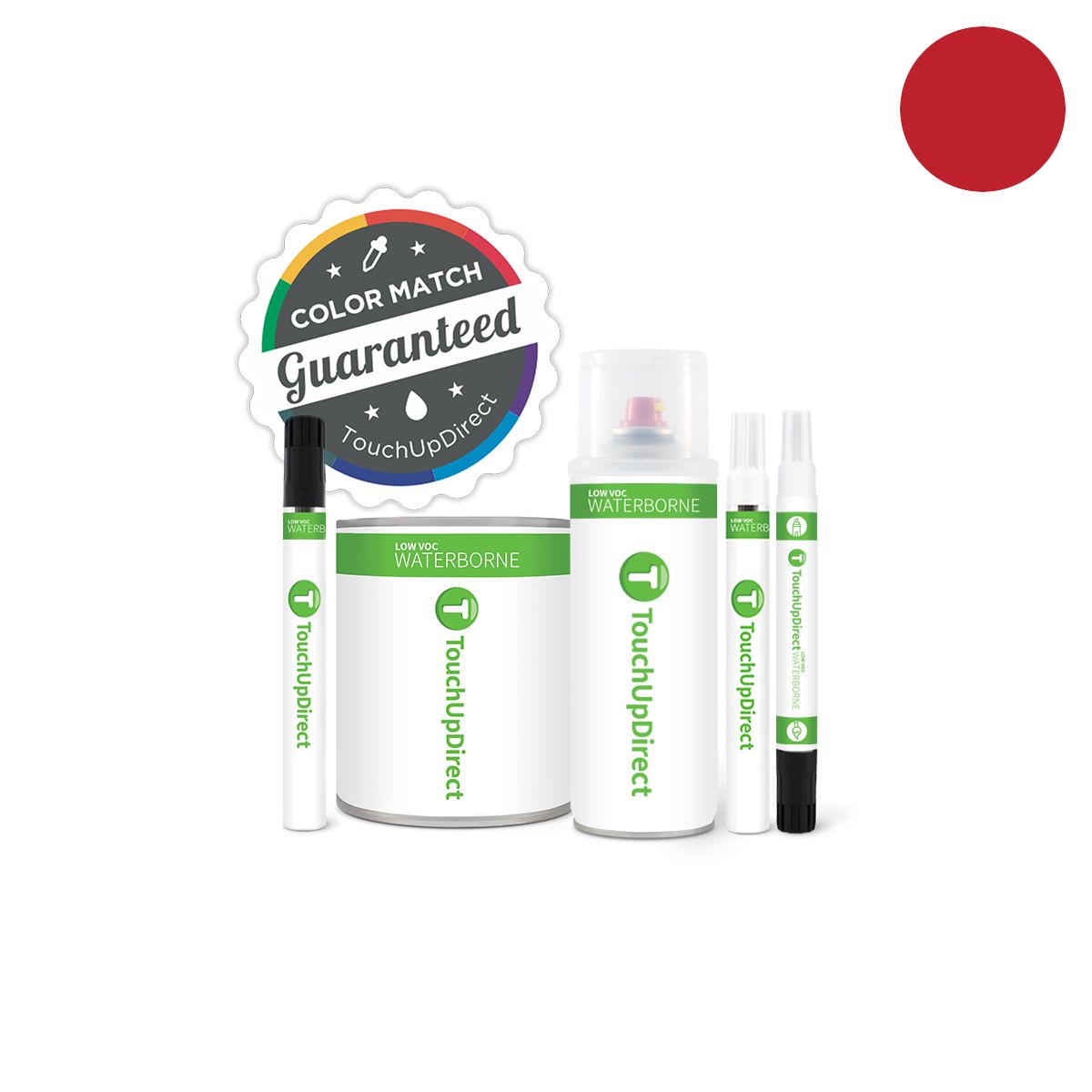 Cadillac Red Pearl Tricoat WA9976/84 Touch Up Paint
