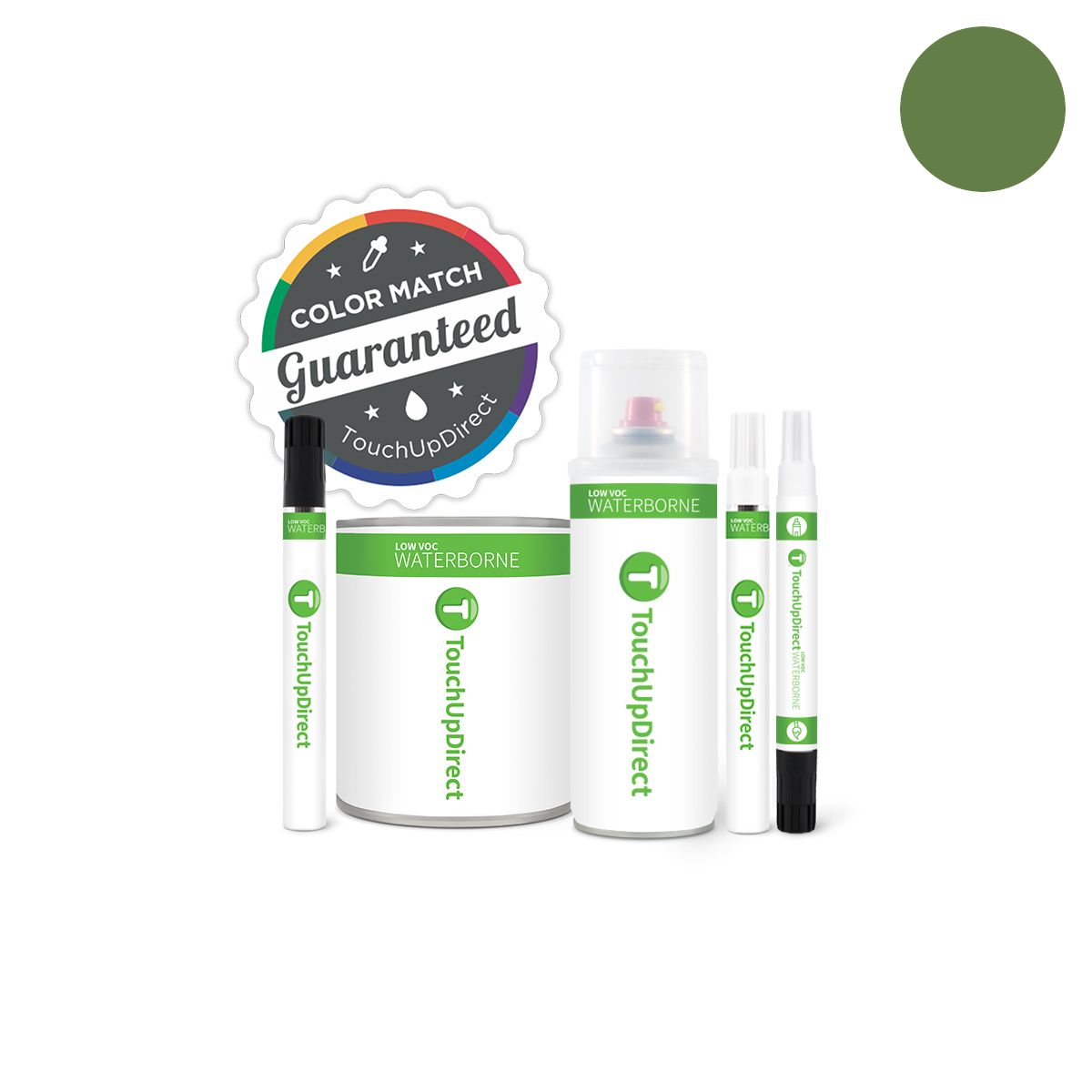 Chrysler Medium Fern Green Pearl JP/RJP/PJP Touch Up Paint