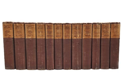 The Works of John Ruskin 12 Volumes Jefferson Press Edition de Luxe Illustrated