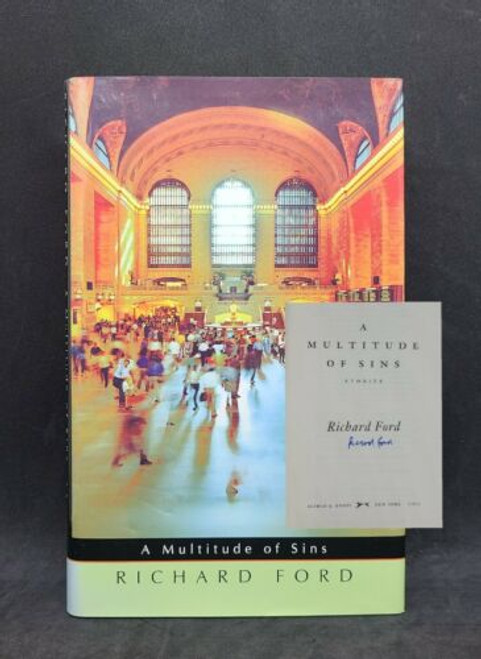 A Multitude of Sins Signed by Richard Ford • First American Edition ☆ VG+ HC
