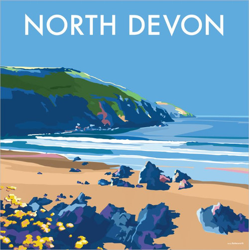 BB78056 - North Devon (6 bagged blank cards)