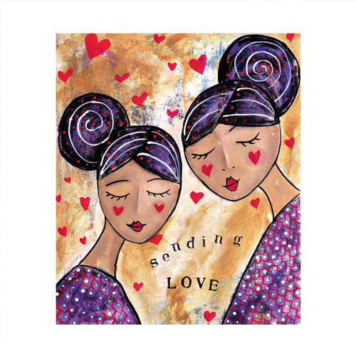 MD89036 - Sending Love (6 unbagged blank cards)