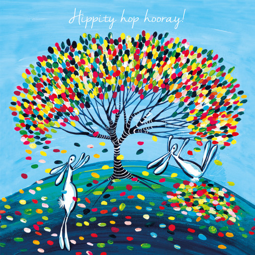 KA82243 - Hippity hop hooray! (6 bagged blank cards)