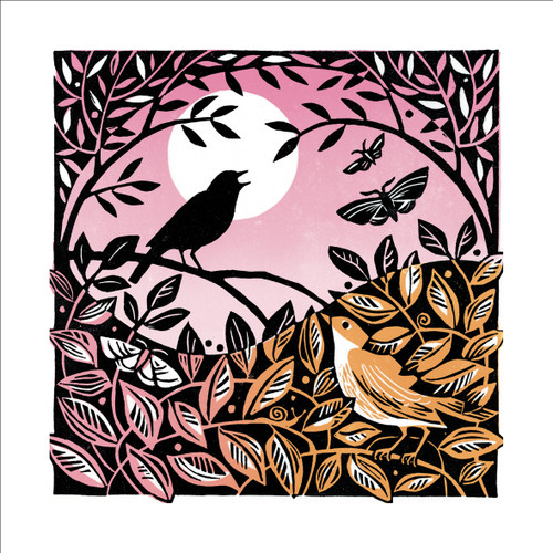 MA86342 - A Nightingale Sings (6 bagged blank cards)