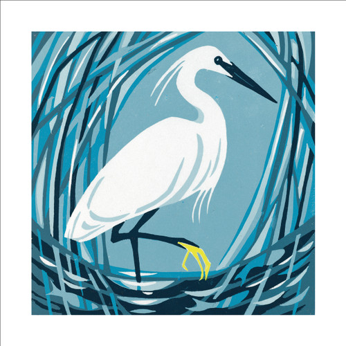 MA86340 - Little Egret (6 unbagged blank cards)
