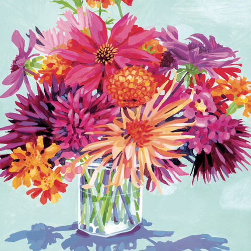 CH33470 - The Flowers that Caroline gave to Sharon (6 unbagged blank cards)