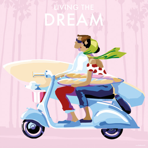 BB78522 - Living the Dream (6 bagged blank cards)