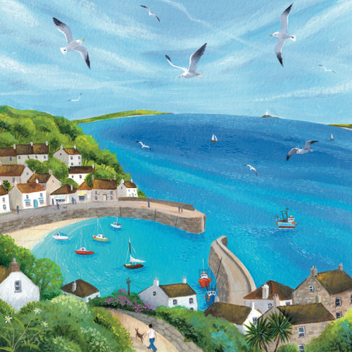 JC98485 - Above the Bay (6 bagged blank cards)