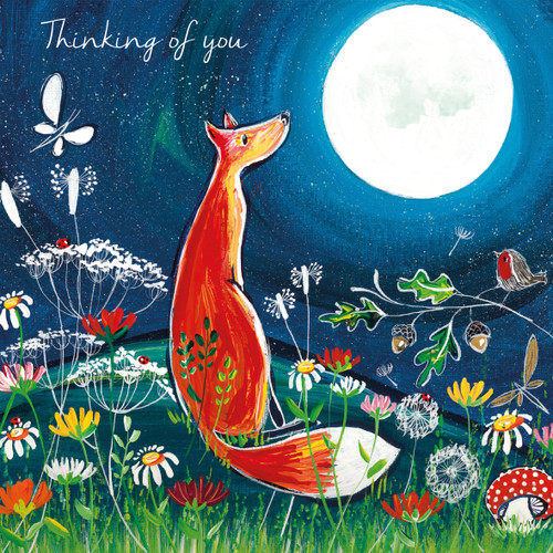 KA82544Y - Full Moon - thinking of you (6 unbagged blank cards)