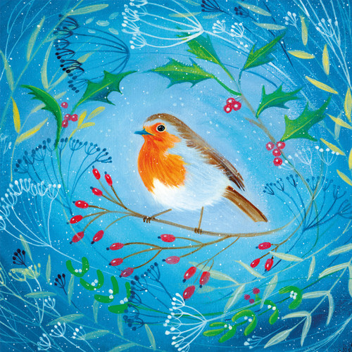 WT91037 - Robins - Denise Coble - 10pk (TWT, 6 Christmas packs)