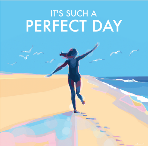 BB78554 - Perfect Day (6 bagged blank cards)