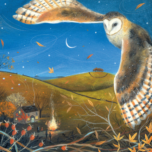JC98632 - Bonfire Night (6 bagged blank cards)
