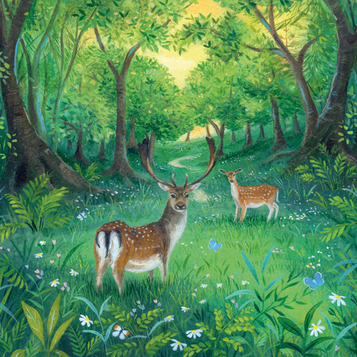 JC98628 - u - Forest Glade (6 unbagged blank cards)