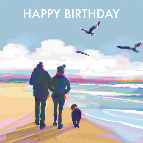 BB78652HB - Happy Birthday (6 bagged birthday cards)