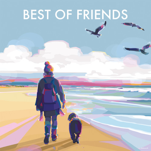 BB78653 - Best of Friends (6 bagged blank cards)
