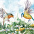 RT84451 - Flying Over Daisies (6 unbagged blank cards)