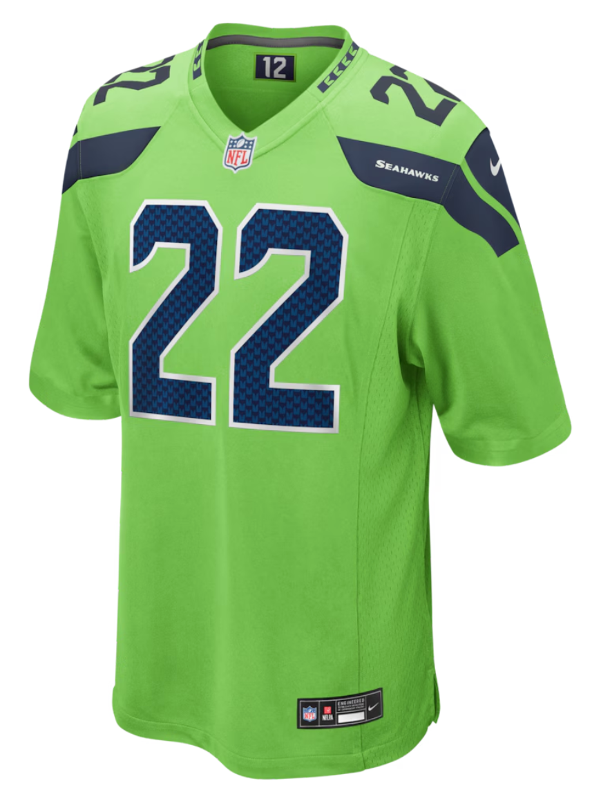 Raheed Shaheed Uniform Seattle Seahawks Rashid Shaheed Jersey