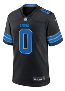 Detroit Lions Gibbs Black Jersey