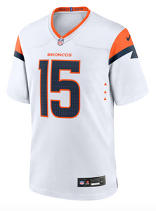 Denver Broncos Bonitto White Jersey