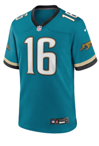 Jacksonville Jaguars Lawerence Throwback Jersey