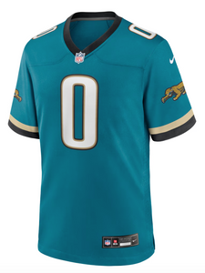 Jacksonville Jaguars lloyd Teal Prowle Jersey