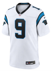 Carolina Panther Young White Jersey