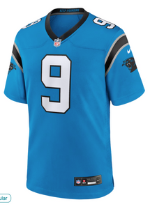 Carolina Panthers Young Blue Jersey