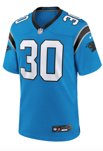 Carolina Panthers Hubbard Blue Jersey
