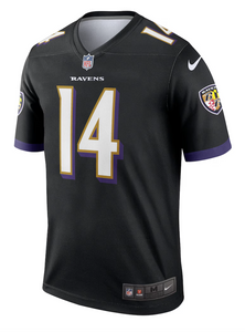Baltimore Ravens Hamilton Black Jersey