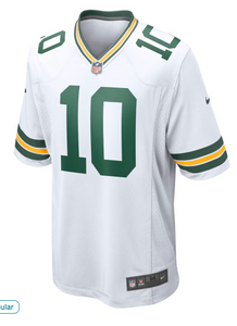 Green Bay Packers Love White Jersey