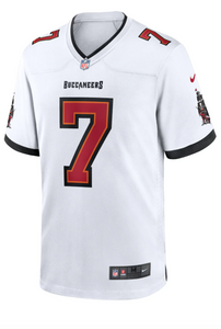 Tampa Bay Buccaneers Irving  White Jersey