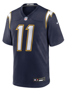 Los Angles Chargers Cameron Dicker Blue Jersey