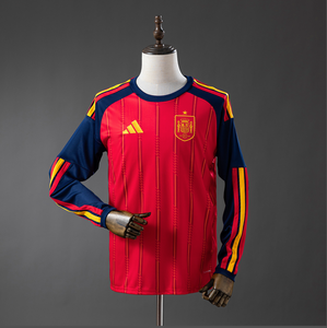 Spain Home Long Sleeve  World Cup 2026