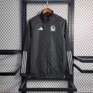 Mexico Black Windbreaker