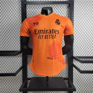 Real Madrid Y3 Orange Kit 2024/25