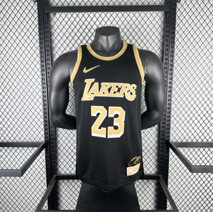 Los Angles Lakers Black/Gold Jersey