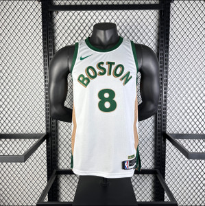 Boston Celtics Porzingis White Jersey